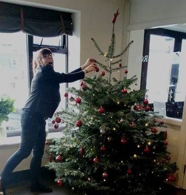 Decorating for Christmas at Perle Hotels
