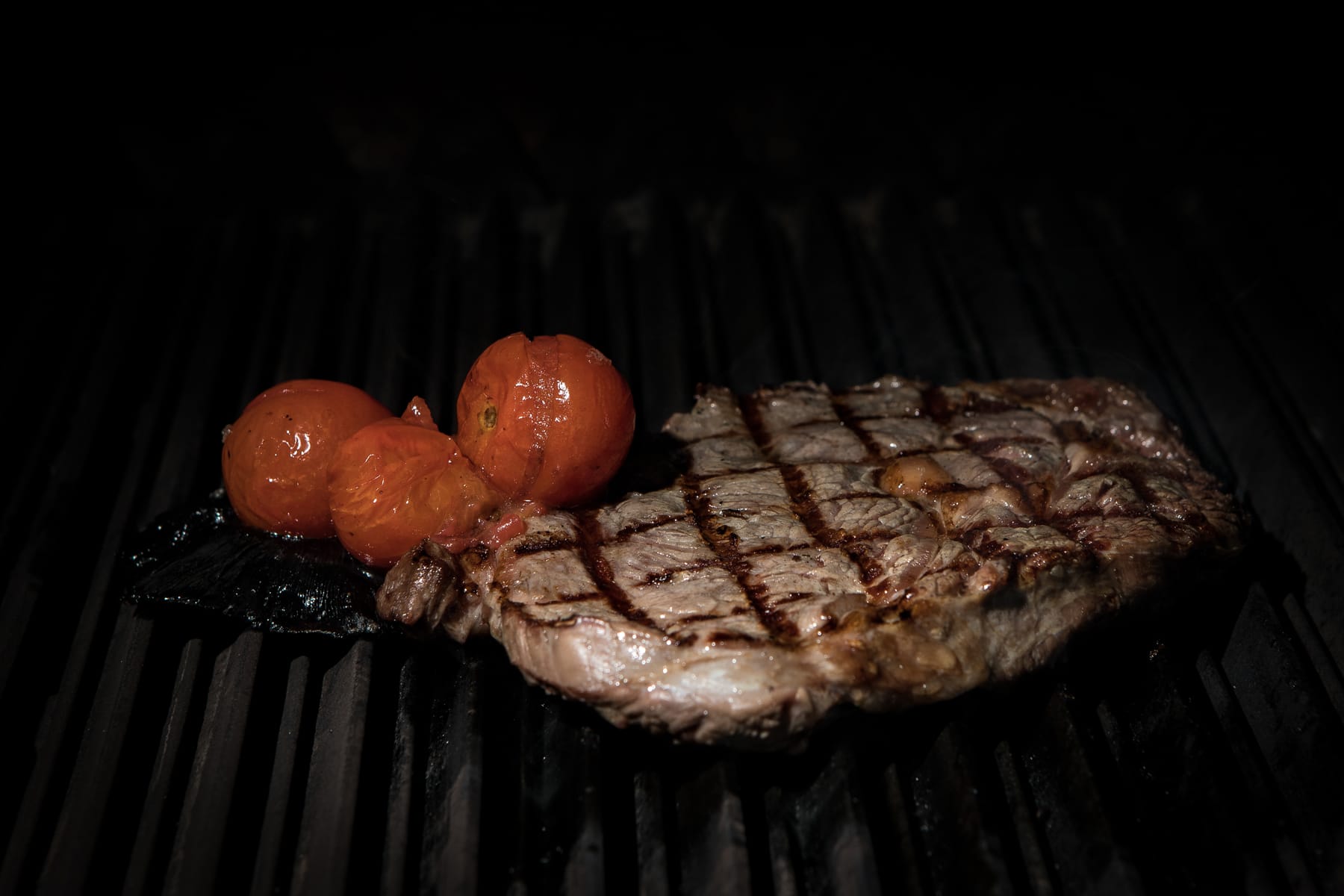 grilling steak at Marmalade Manor House Hotel