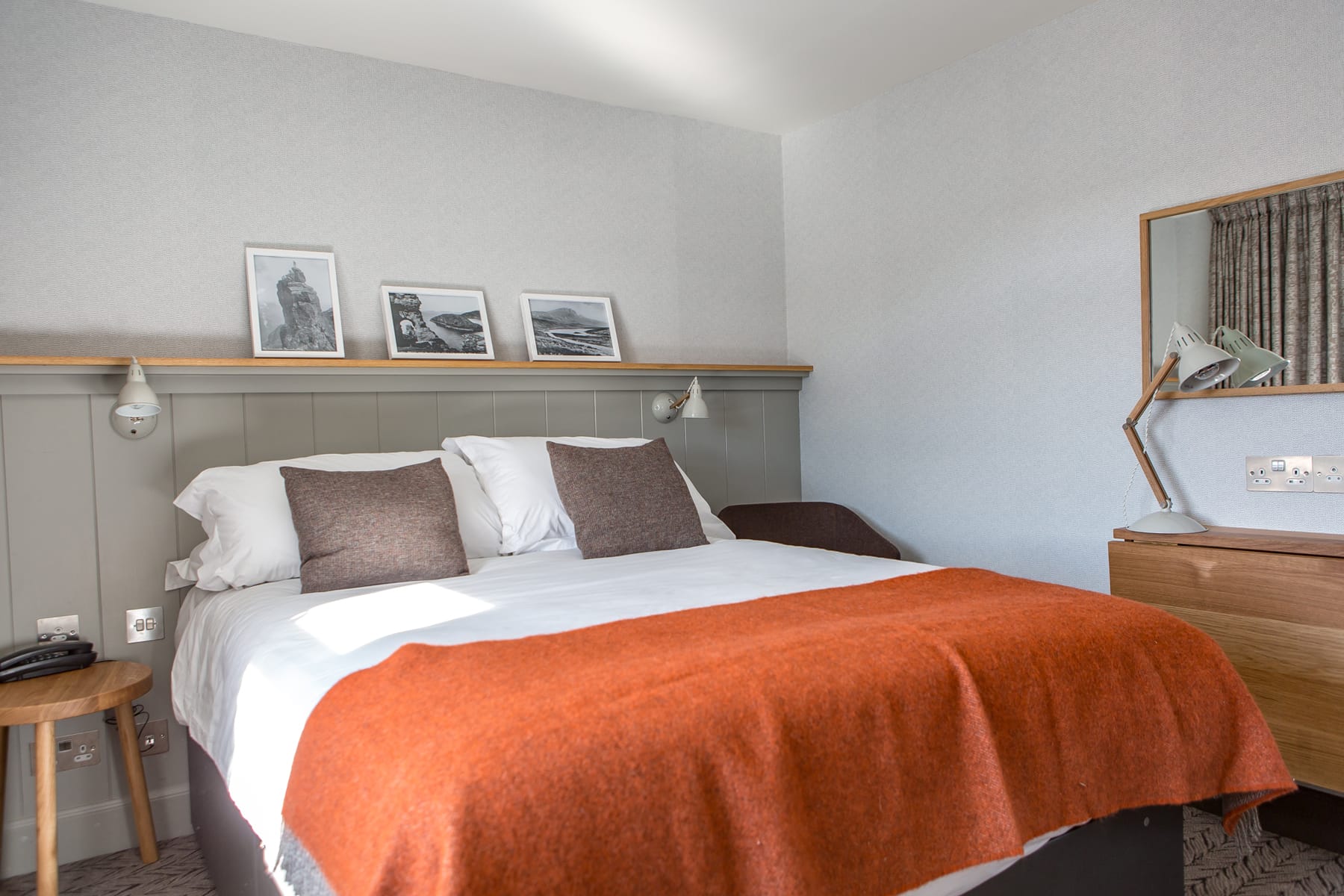 double room at The Bosville Hotel